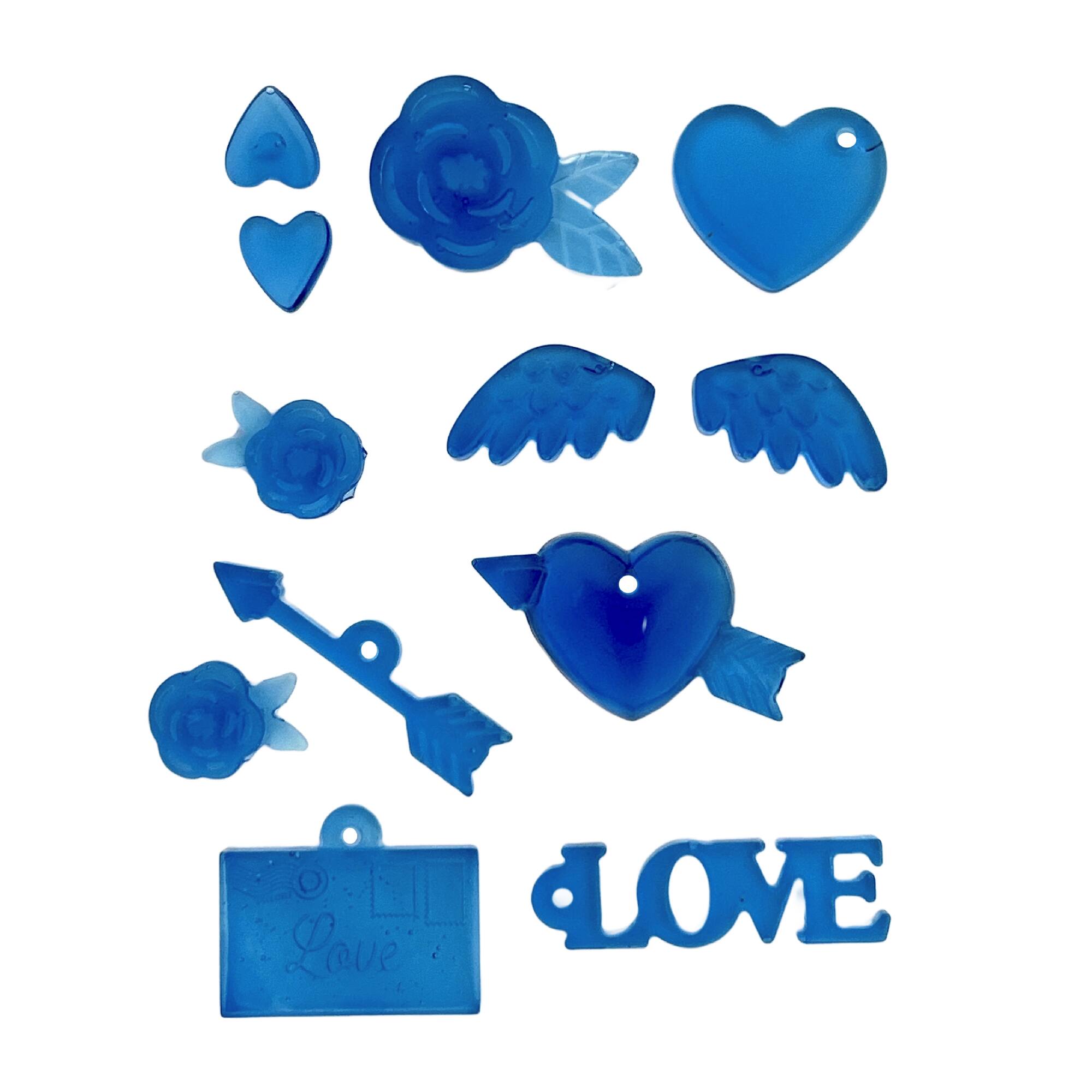 Blue Moon Studio™ UV Resin Craft Valentine's Day Silicone Mold